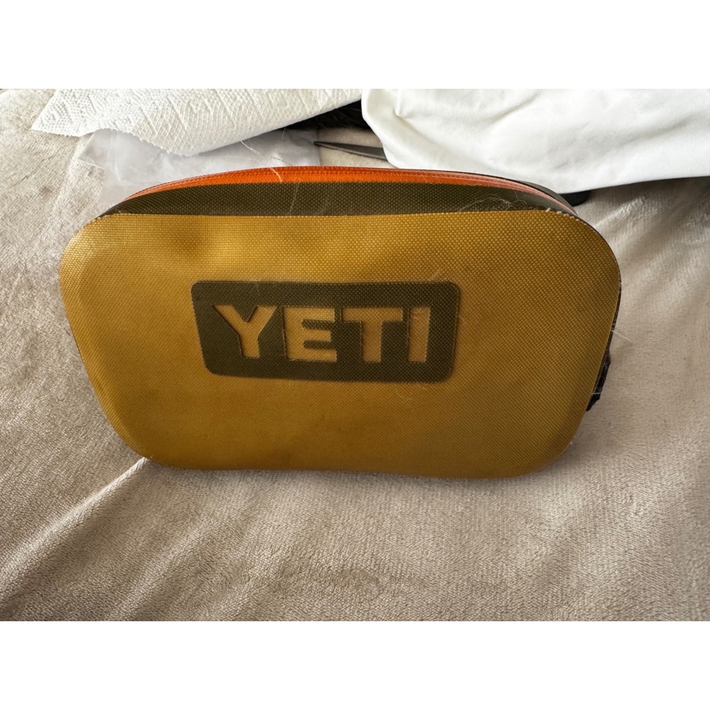 YETI Sidekick Dry Gear Case Waterproof Pouch Olive Yellow Orange MOLLE Accessory